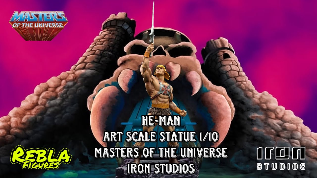 He-Man Art Scale Statue 1/10 Masters Of The Universe Iron Studios