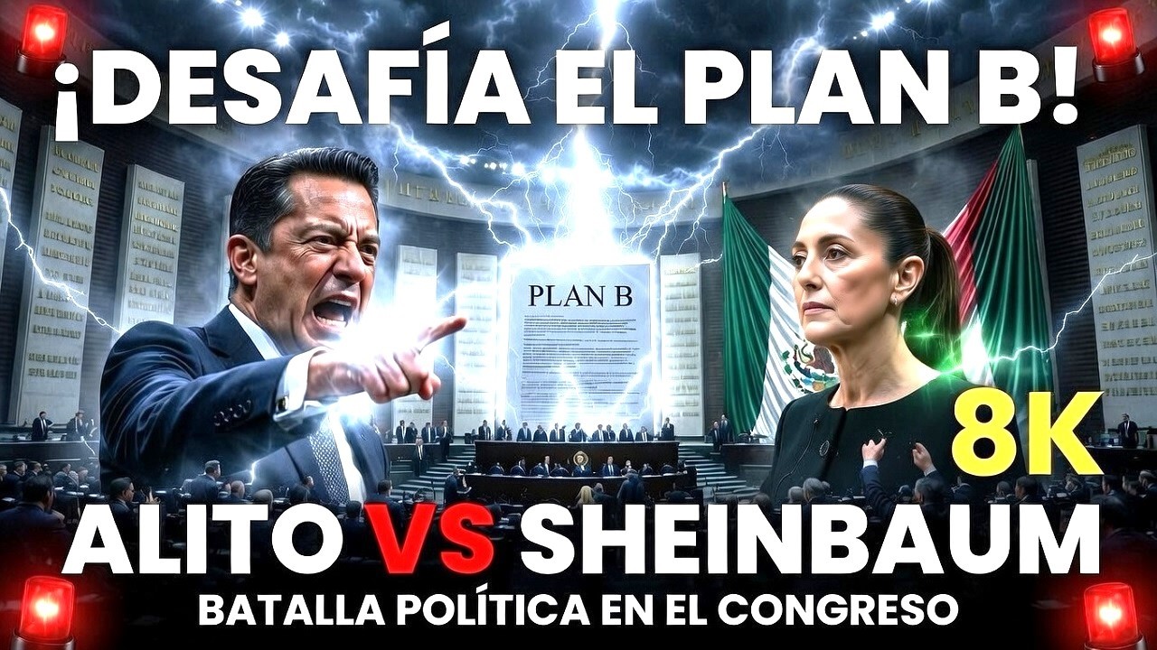¡Alito Moreno desafía el Plan B de Sheinbaum en México!