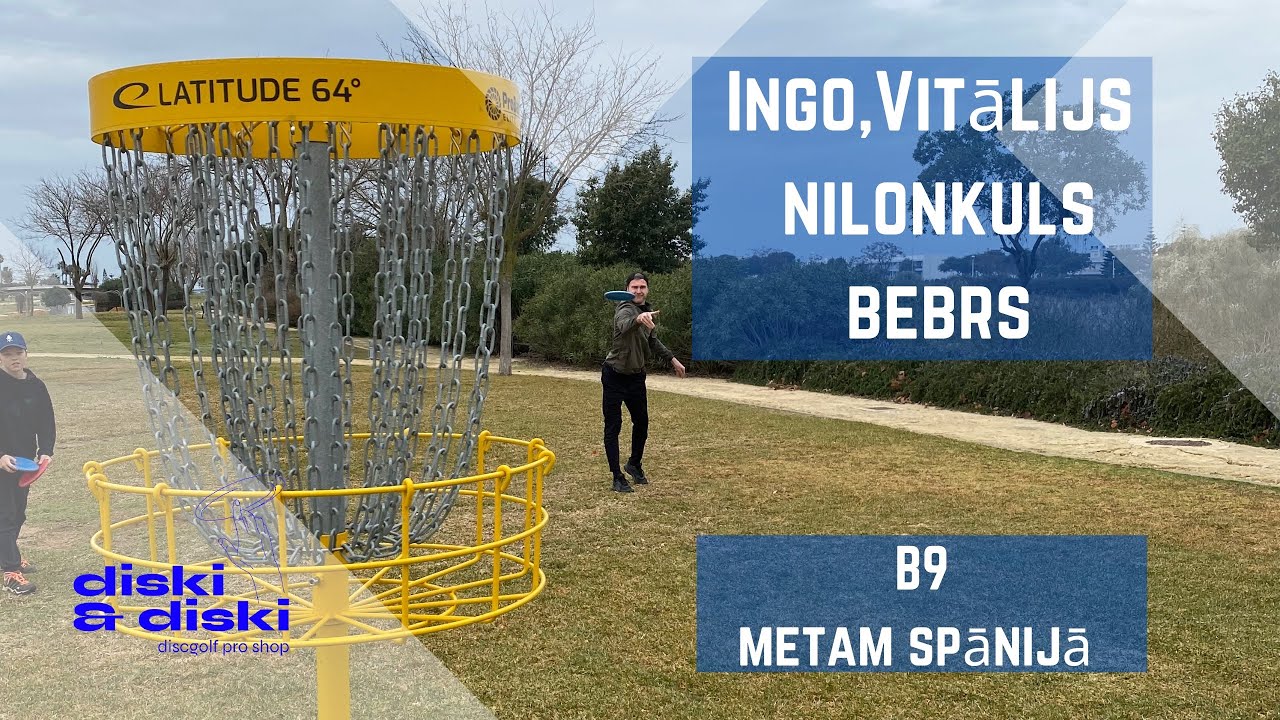 Disku golfs / Costa Ballena, Cadiz / B9 / Bebers, Nils, Vitaliks, Ingo