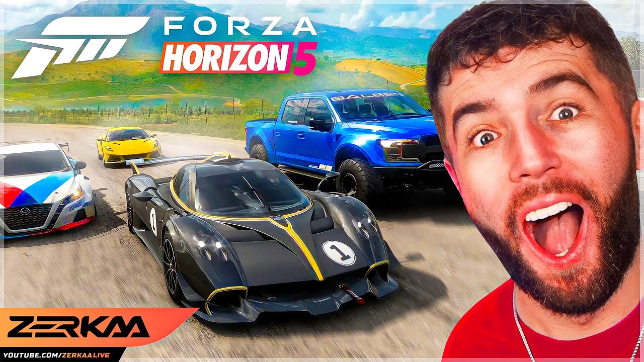 I RACED PROFESSIONALS ON FORZA HORIZON...