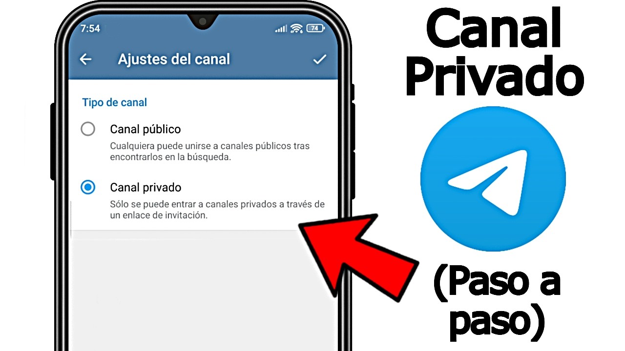 C&oacute;mo CREAR un CANAL PRIVADO en TELEGRAM 2026 | HACER un CANAL PRIVADO en TELEGRAM