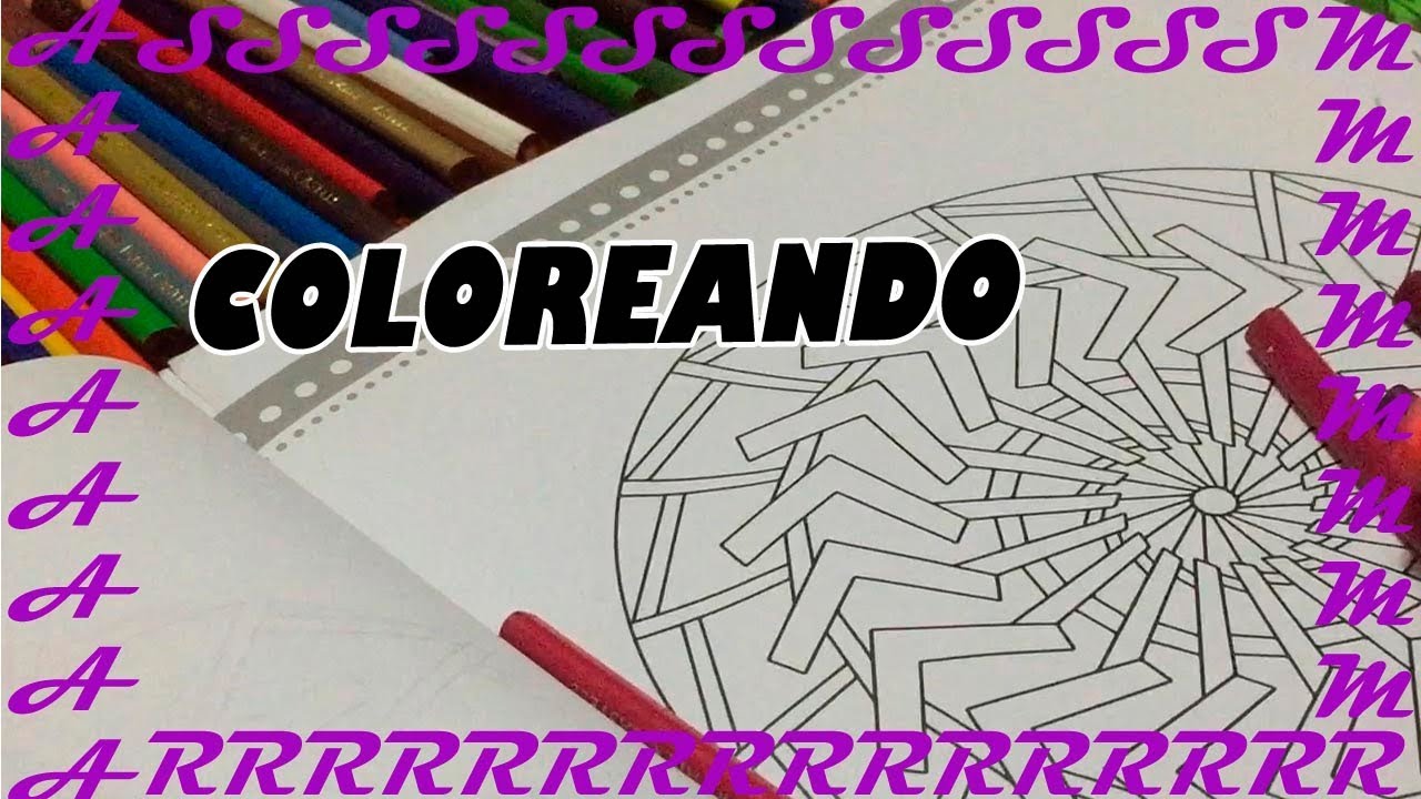 Pintando mandalas. *ASMR ESPAÑOL*. SOFT SPOKEN. *ASMR LATINO*