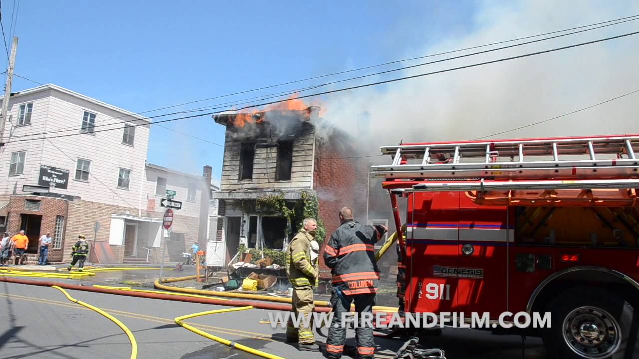 Multiple alarm fire - Shenandoah, PA 06/22/2016
