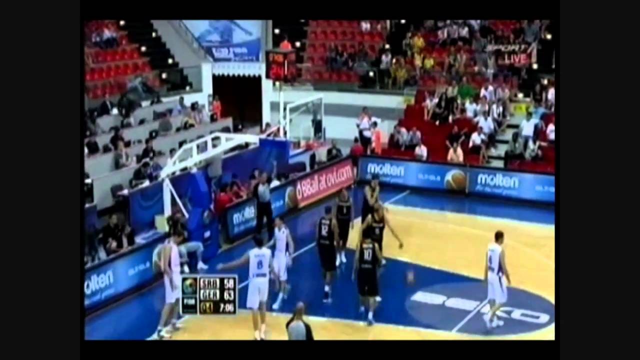 Kosta Perovic vs Germany FIBA World Championship 2010