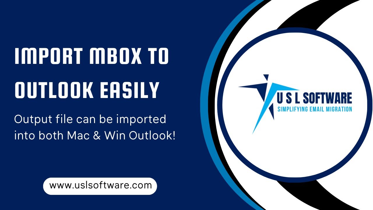 Import MBOX to Outlook Windows and Mac