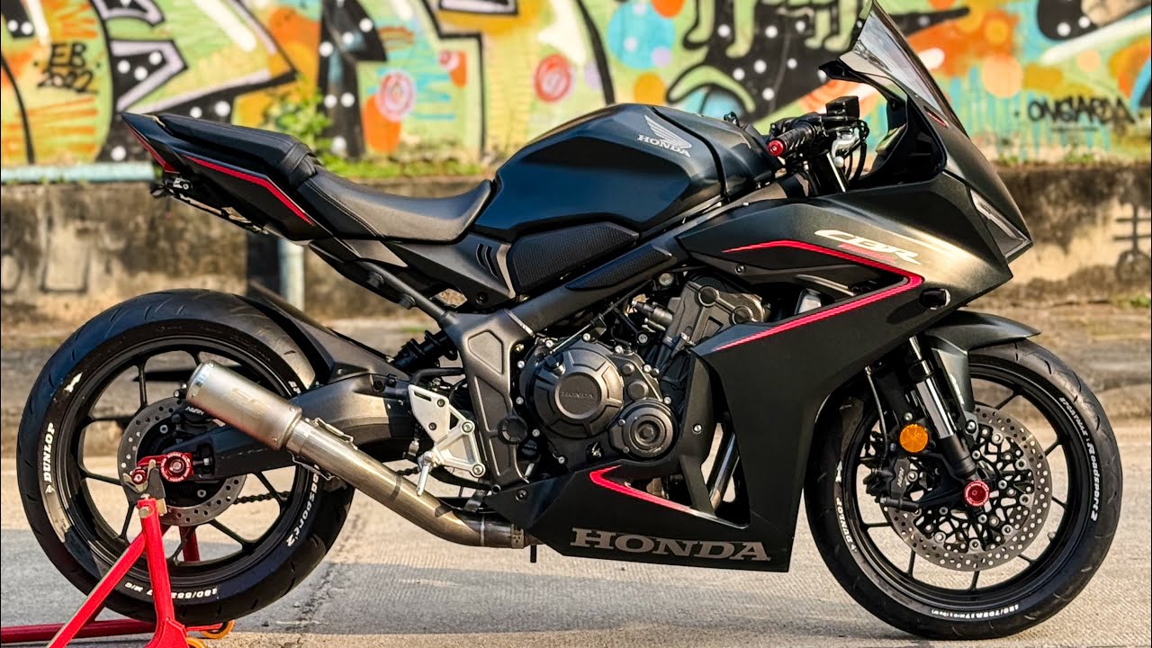 Honda cbr650r โฉมปี 2024 รถสวย สีดำ ดุดัน ใครหาอยู่ไม่ควรพลาด