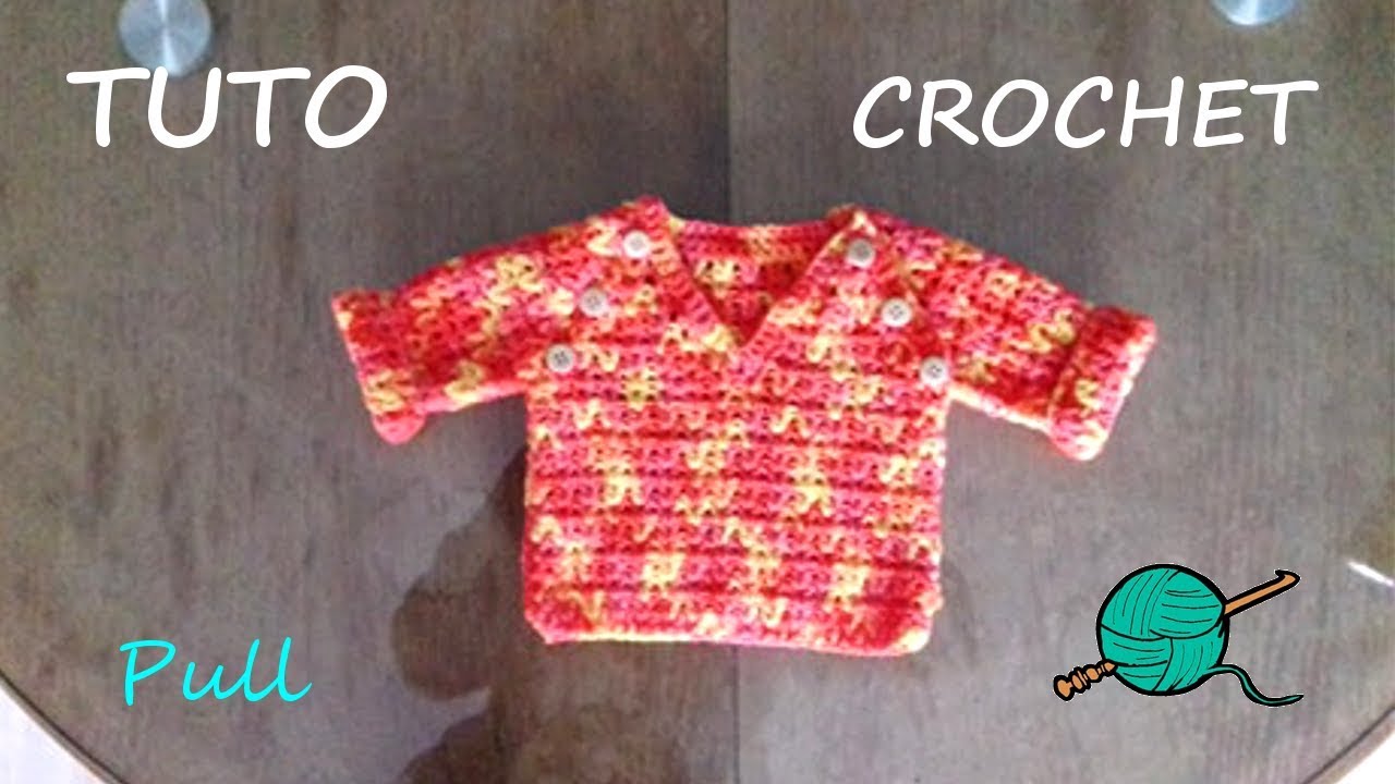 TUTO CROCHET Comment faire un Pull