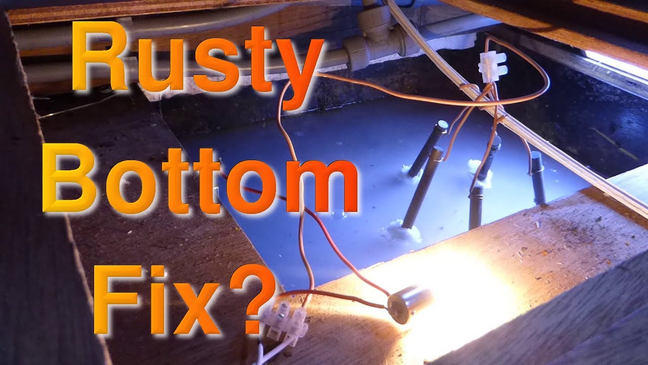Narrowboat rust removal