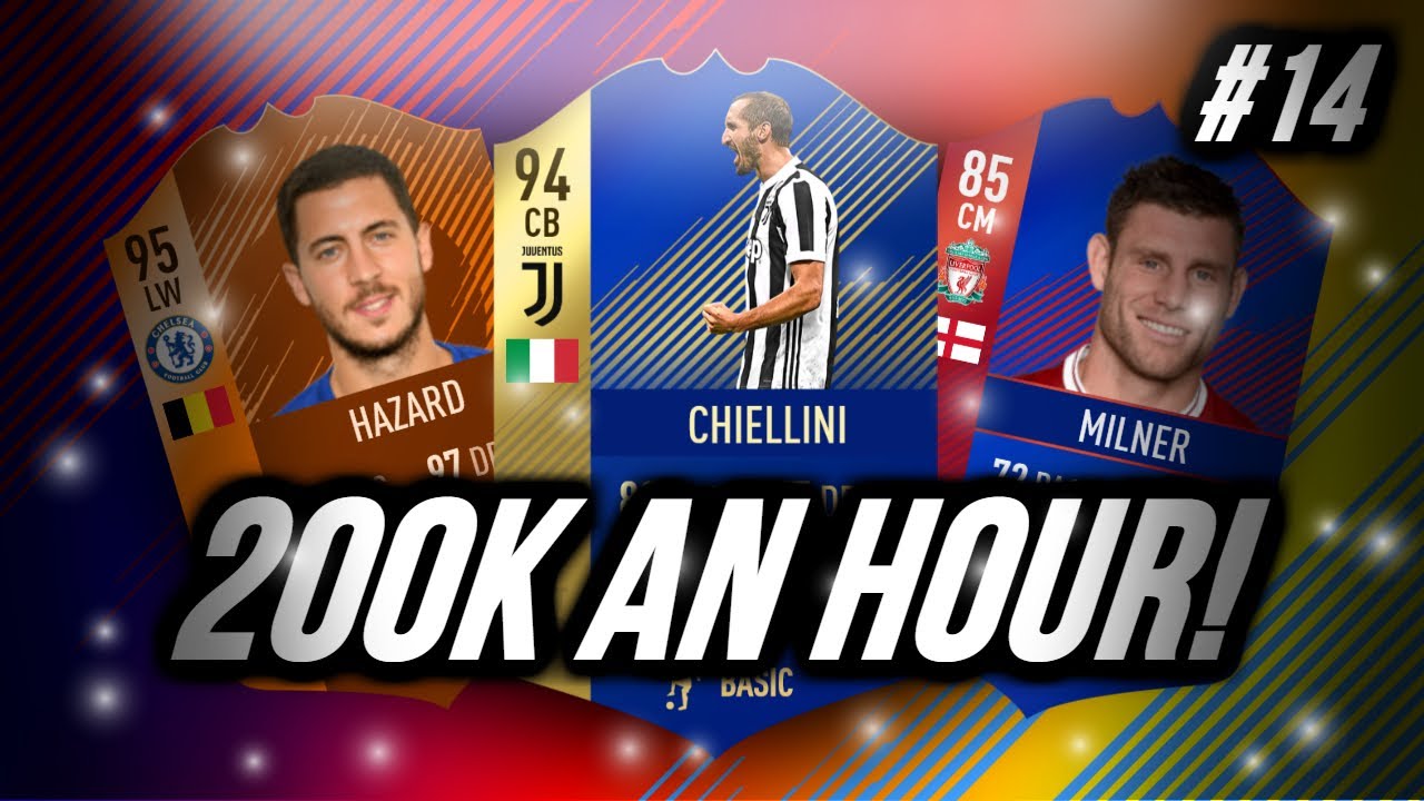 TOTS 200K AN HOUR SNIPING FILTERS! FIFA 18 BEST TRADING METHOD #14!