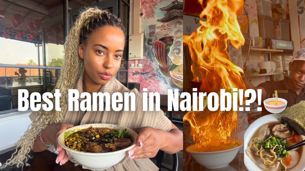 I Found the Best Japanese Ramen in Nairobi | A Day in My Life GRWM
