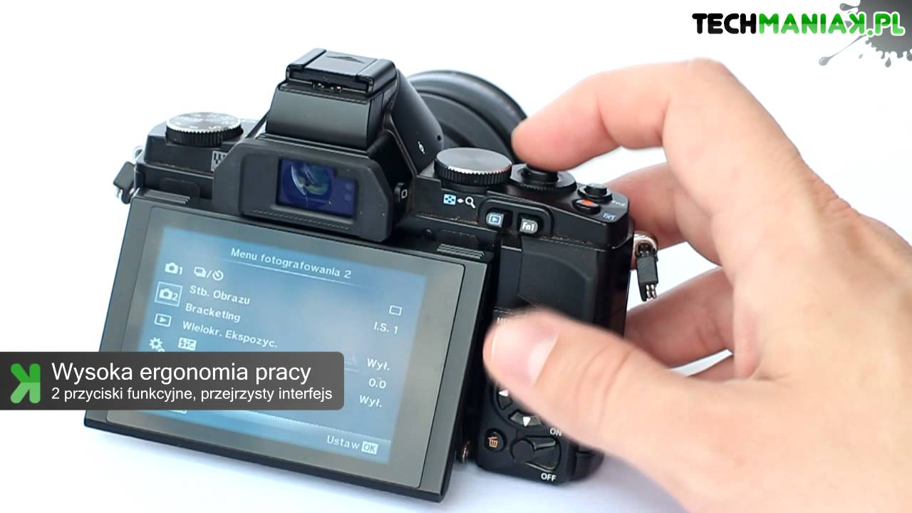 Wideo test i recenzja aparatu Olympus OM-D E-M5 | techManiaK.pl