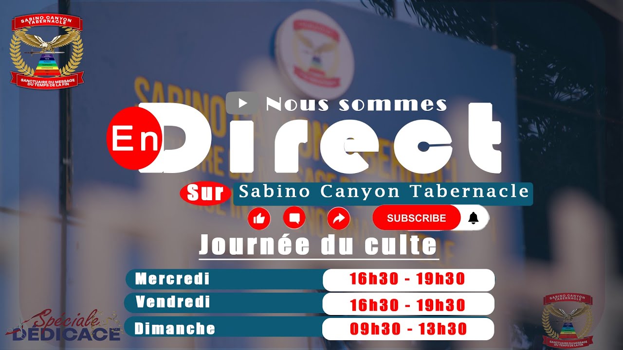 Culte Dimanche 1er mars 2026 