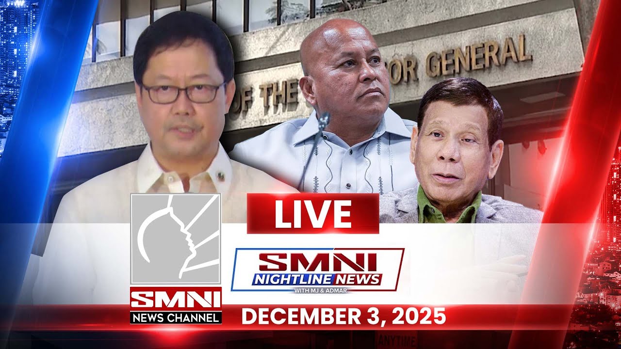 LIVE: SMNI Nightline News | December 3, 2025 &ndash; Wednesday