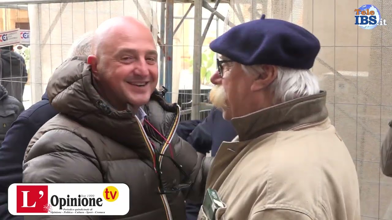Incontro tra il Candidato Sindaco Nicola Cristaldi e l'On. Mimmo Turano