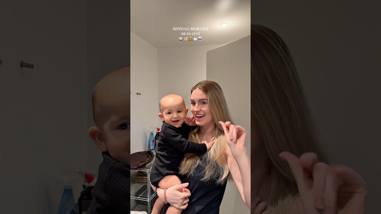 IKKE MERE WEEKEND 😭 hvad har du brugt weekenden p&aring;? 🫶🏻 #youngmom #morningroutine #motherhood