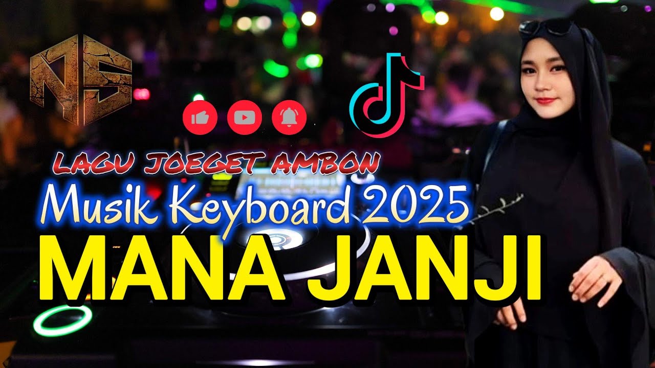 LAGU JOGET MUSIK KEYBOARD TERLARIS - MANA JANJI - SIAP GACOR - NASIR93 REMIXER