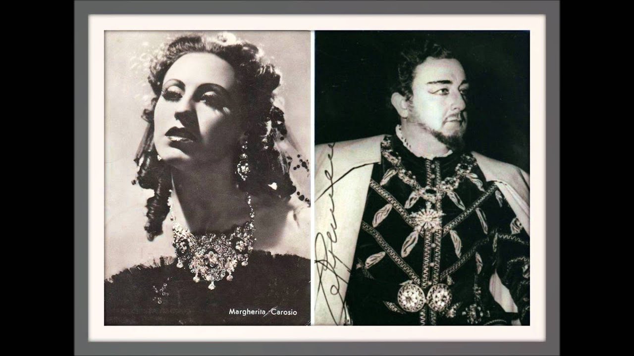 CARLO TAGLIABUE e MARGHERITA CAROSIO  - Rigoletto  