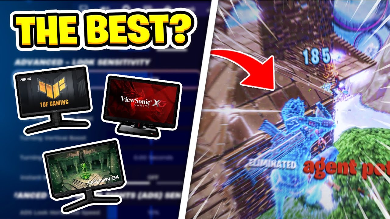 The BEST Gaming Monitors For Fortnite! (2025)