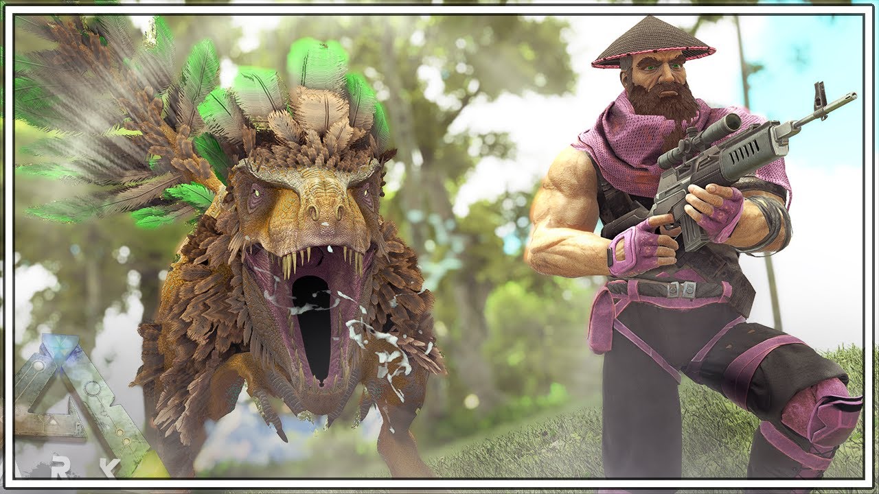THIS DINOSAUR CAN GO INVISBLE AND SETS UP AN AMBUSH | ARK Caballus [Episode 42]