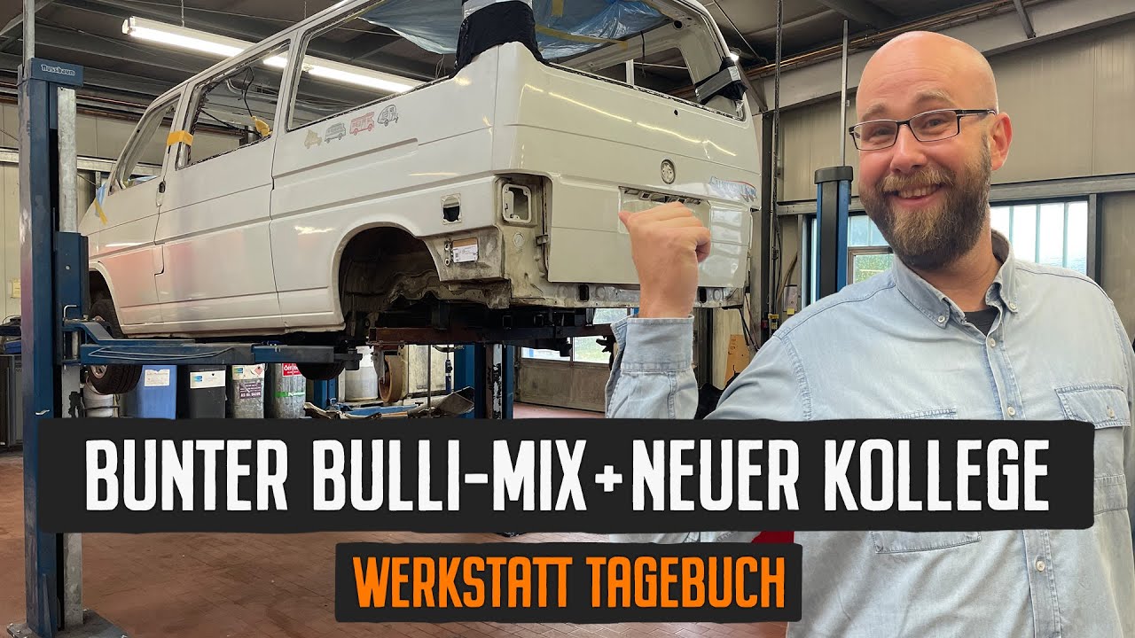 Bunter Bulli-Mix und neuer Kollege #VAN360 #Tagebuch
