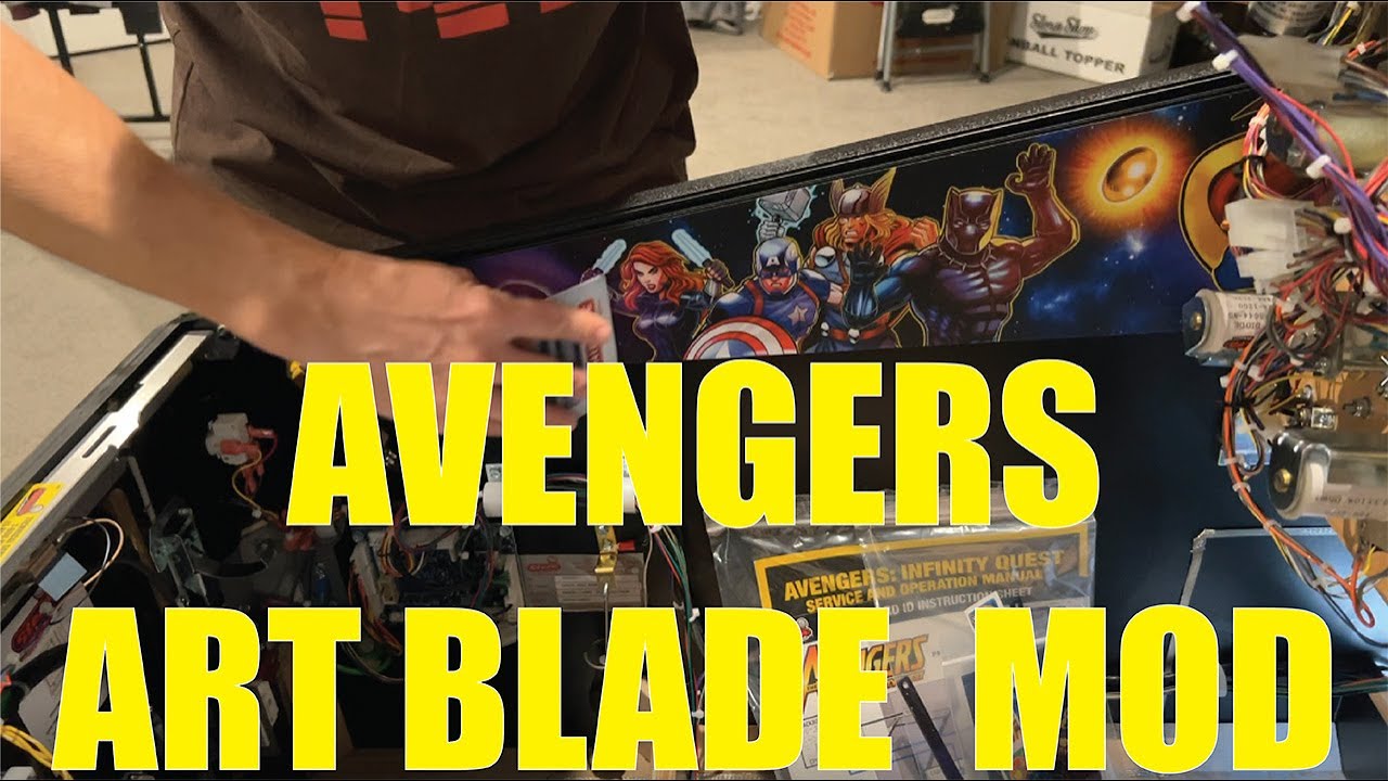 Avengers: Infinity Quest Art Blades Installation