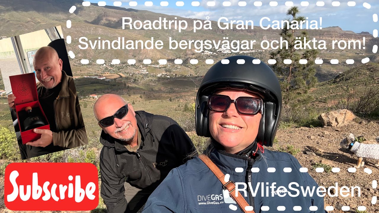 Roadtrip på Gran Canaria! Svindlande bergsvägar och äkta rom i Arehucas!