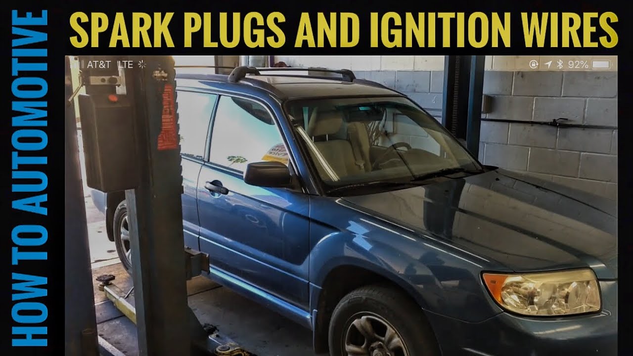 How to Replace the Spark Plugs and Ignition Wires on a Subaru Forester, Impreza, and Outback