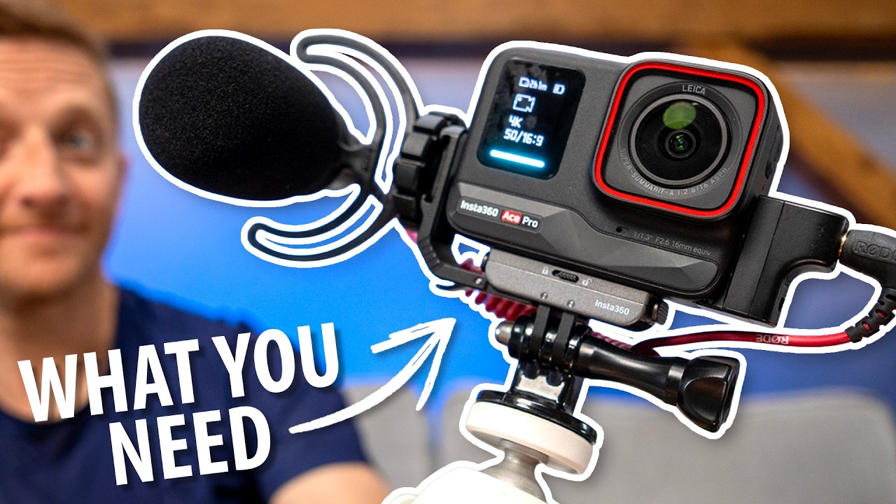 How to Use an External Microphone with the Insta360 Ace Pro