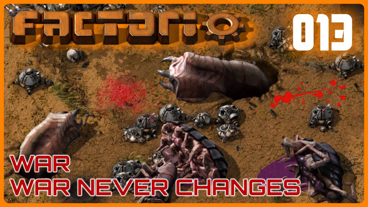Factorio deutsch #013 Gameplay - Krieg, Krieg bleibt immer gleich - Tipps & Guide, 2023. Let´s Play