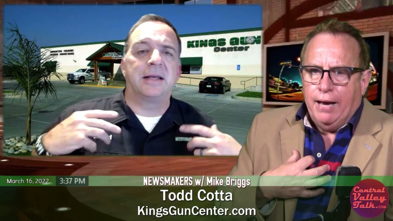 Todd Cotta of Kings Gun Center talks gun laws on NewsMakers with Mike Briggs