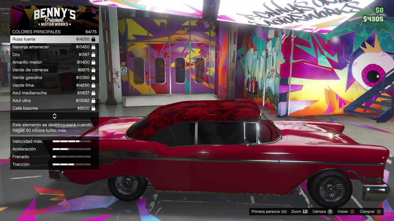 Grand Theft Auto V auto tuneado