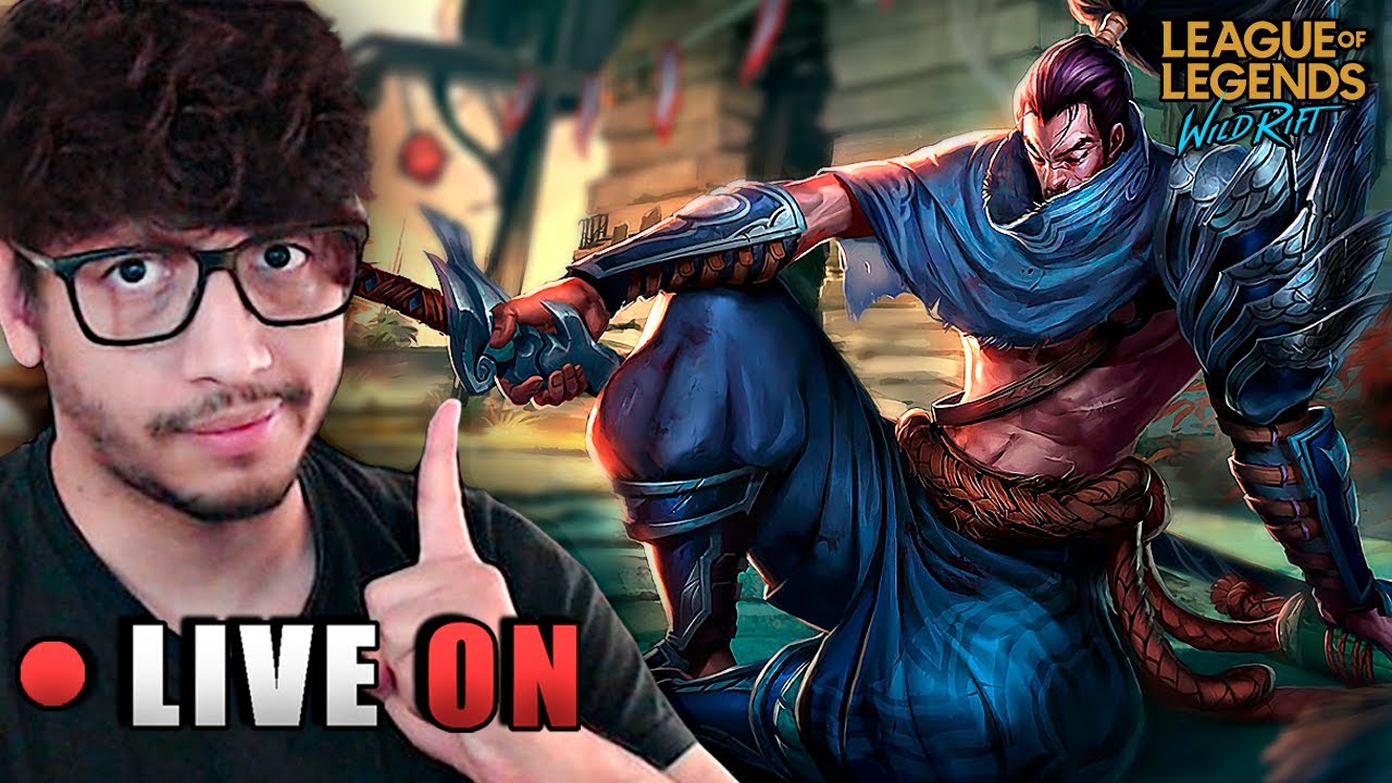 🔴 MONARCA SOLO - WILD RIFT AO VIVO 🔴 // !menu !discord