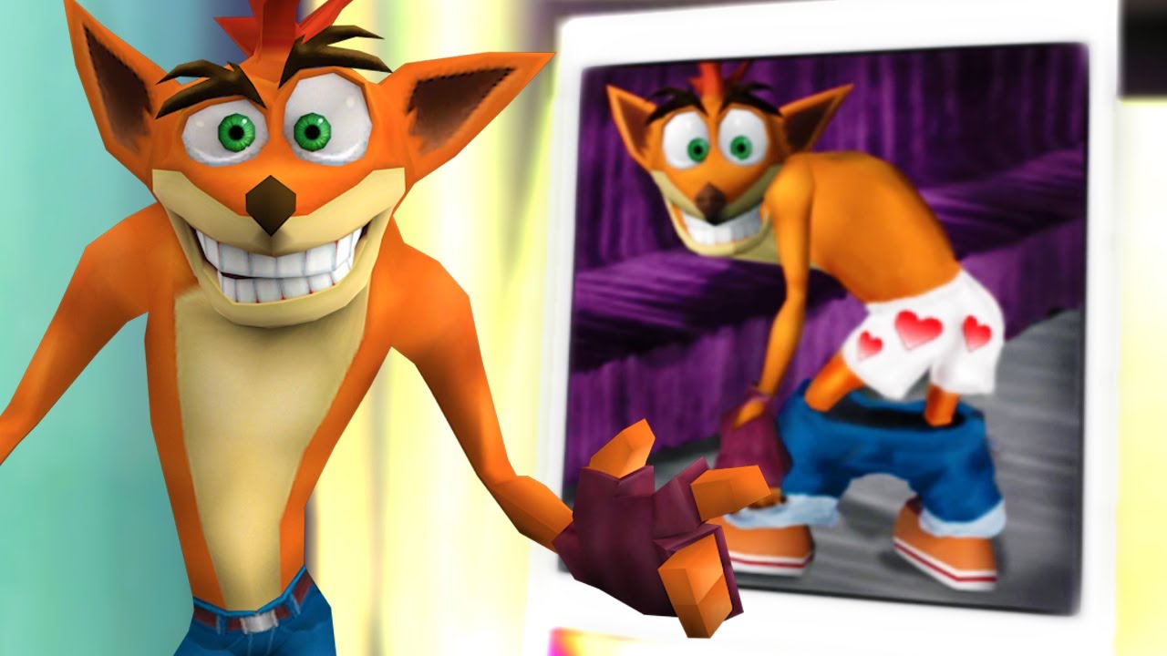 Crash Tag Team Racing 4K - Tyrannosaurus wrecks - Crunch and his pinky bear