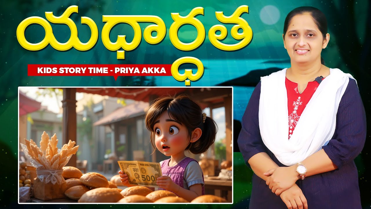 యధార్ధత | Sunday School Stories l Kids Story Time | Priya Haaris | Berachah Ministries |