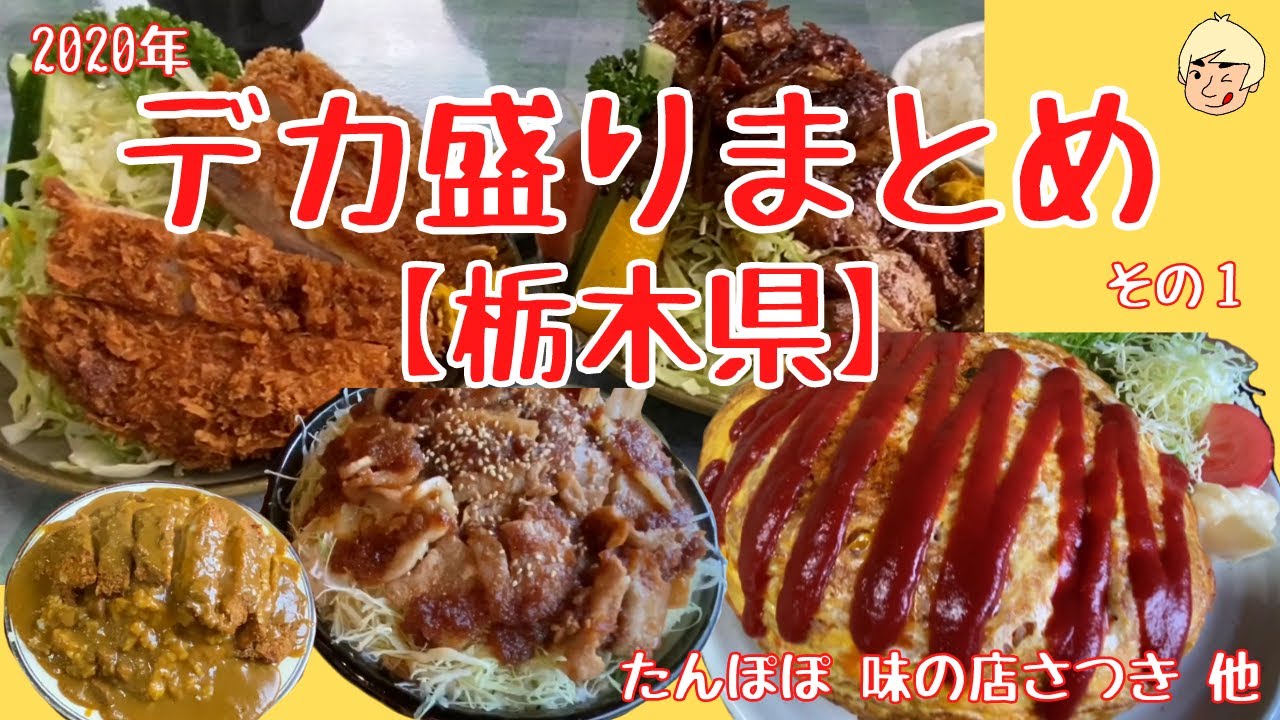 【まとめ】2020年に栃木県で食べたデカ盛り その1【栃木県日光市/小山市/鹿沼市/大田原市/さくら市/高根沢町】