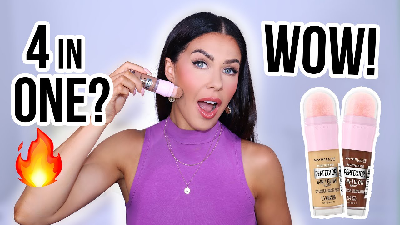 Тональная основа Maybelline 4 в 1 Perfector Glow!? Стоит ли она таких обещаний!?