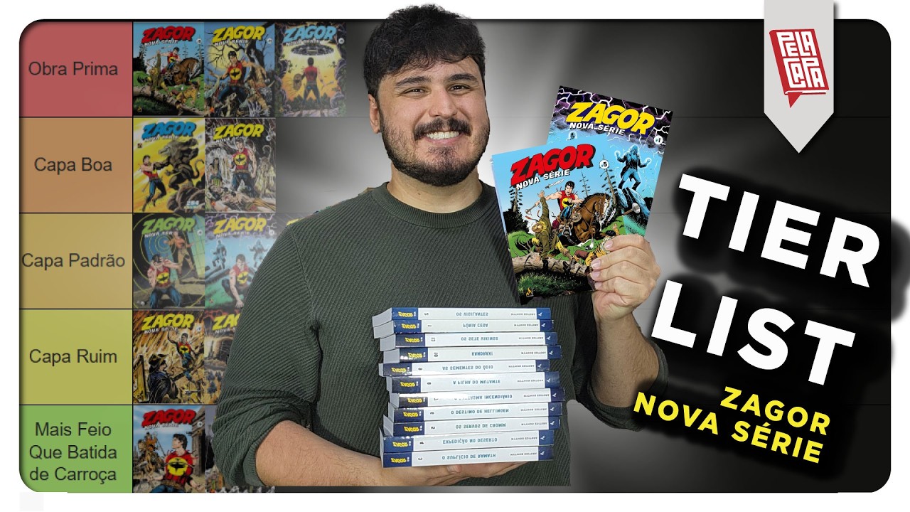 TIER LIST: Rankeei TODAS as 13 edi&ccedil;&otilde;es de Zagor Nova S&eacute;rie!