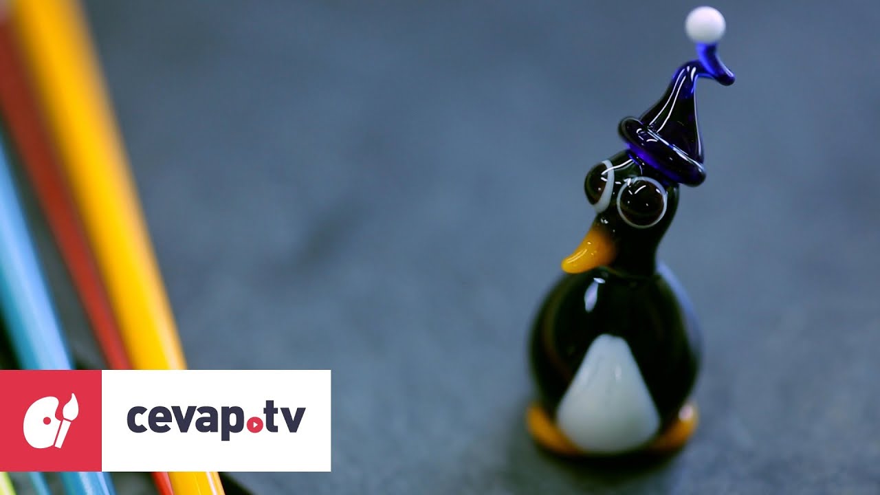 Camdan penguen figürü nasıl yapılır?
