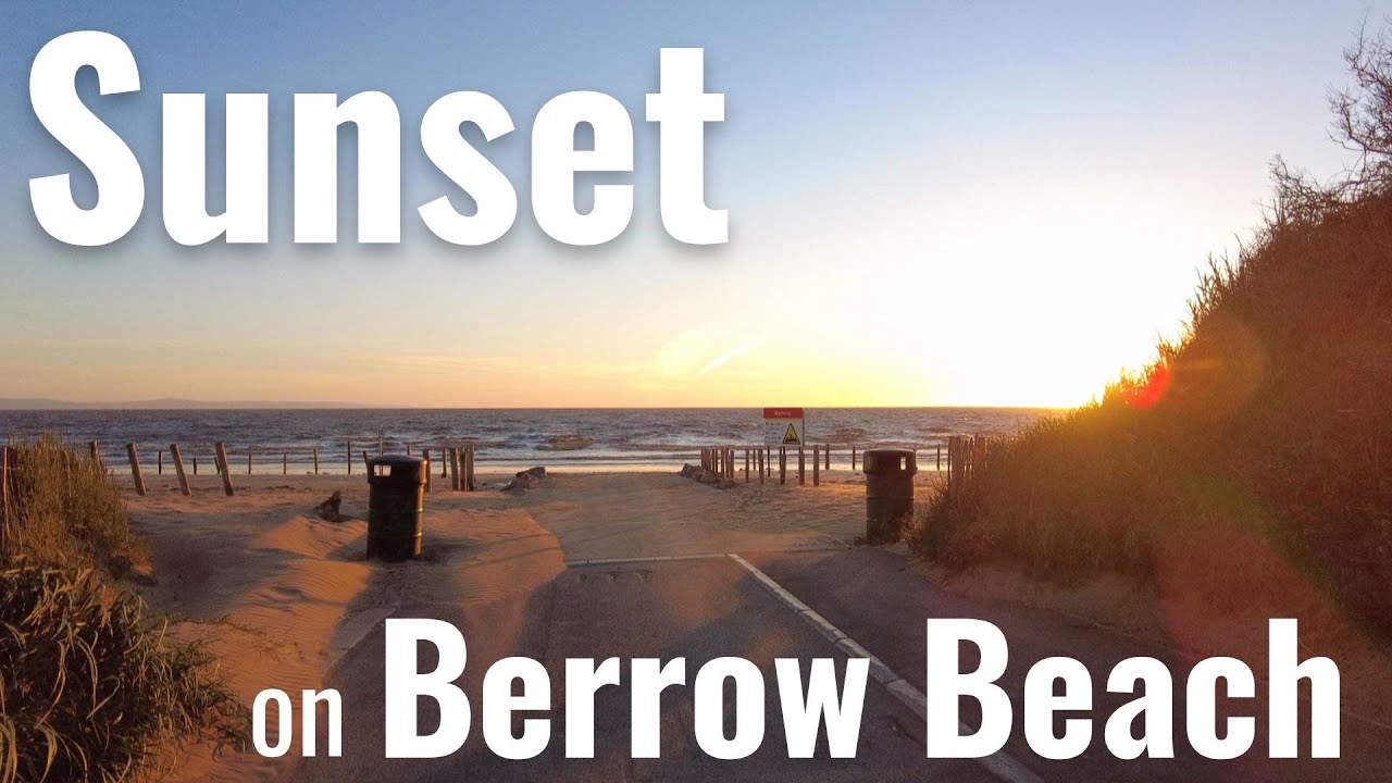 Berrow & Brean Beach Sunset