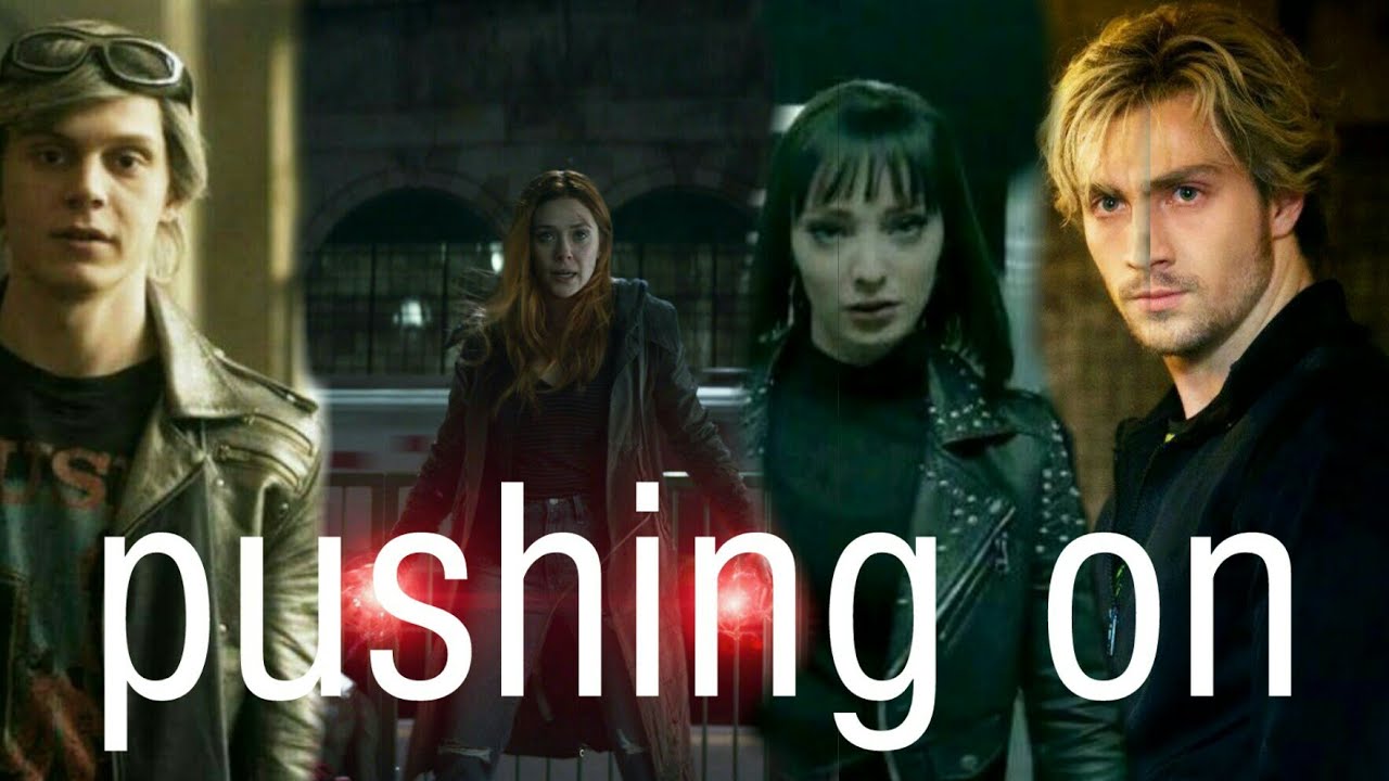 wanda maximoff, pietro/peter maximoff, lorna dane || pushing on