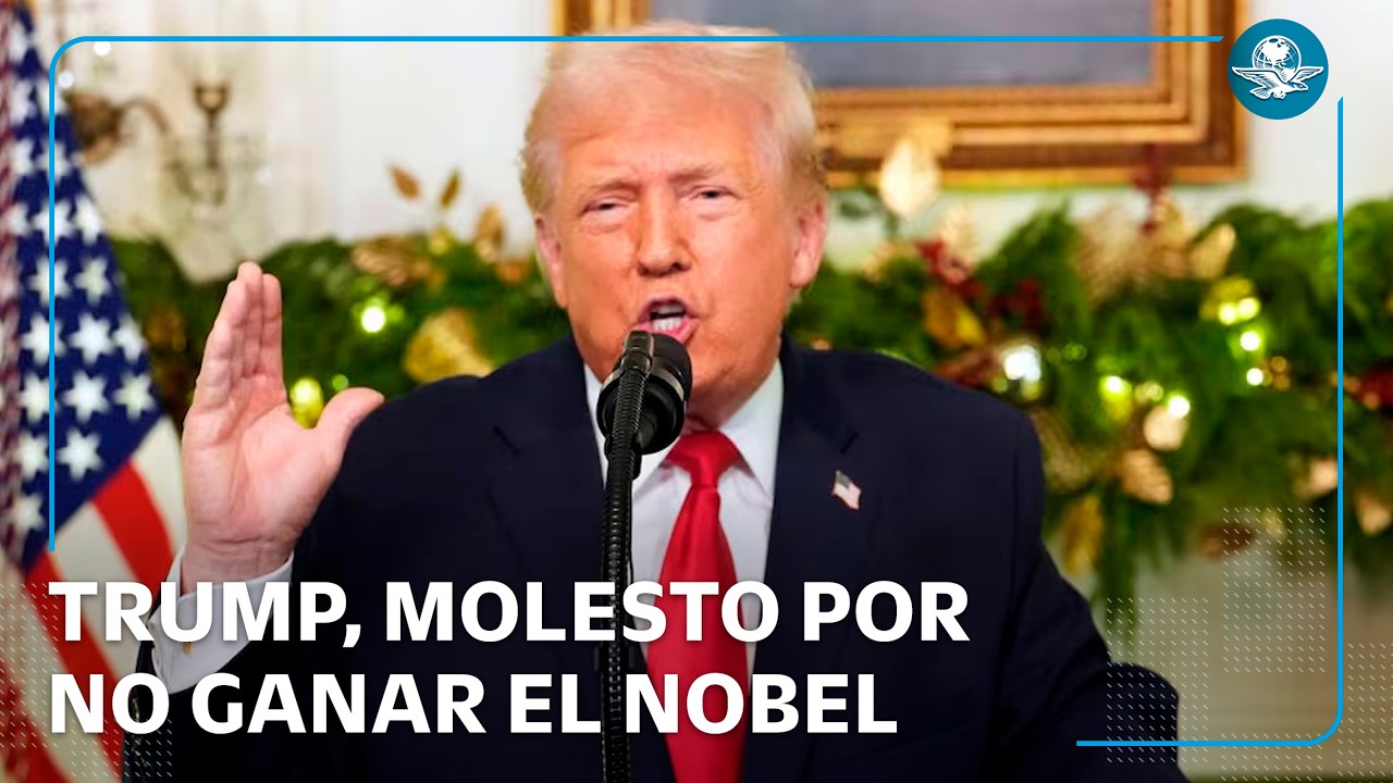 Trump endurece postura por Groenlandia tras no recibir el Nobel de la Paz