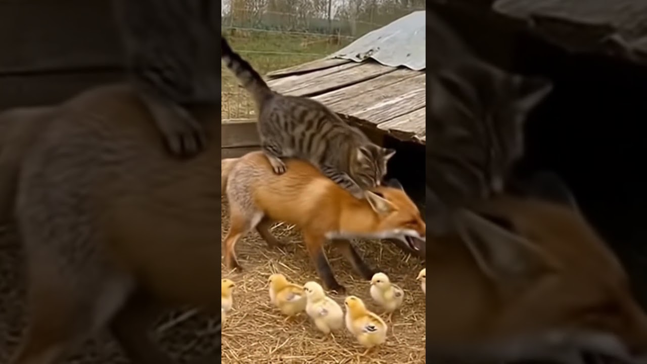 Collaboration between Chicken Mom and Cat Friend