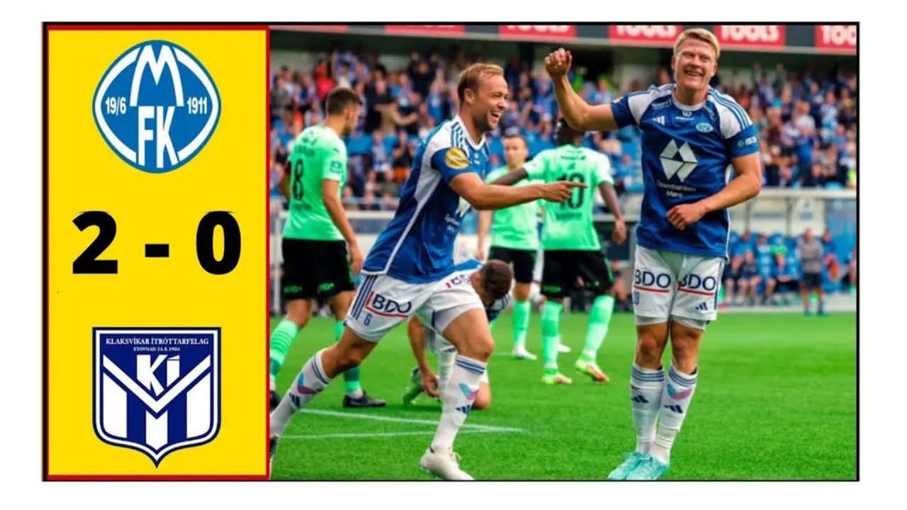 Molde 2 - 0 KI Klaksvik | UEFA Champions League 2023/24 | Highlights and Goals