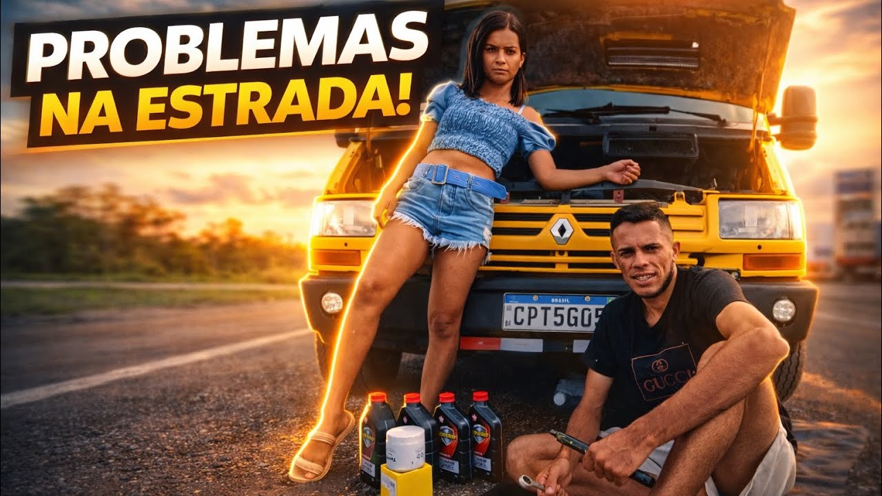 DEIXAMOS A FAZENDINHA, TIVEMOS QUE FAZER ISSO NA ESTRADA 🛣️