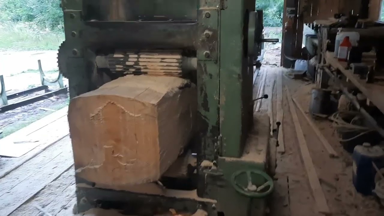 Vollgatter Möhringer OS65 - maximaler Durchlass - Sägewerk mit Wasserkraft