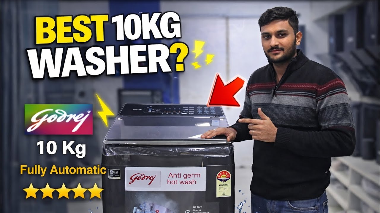 Godrej 10 Kg Fully Automatic Review 🔥 Best Top Load Washing Machine 2026?