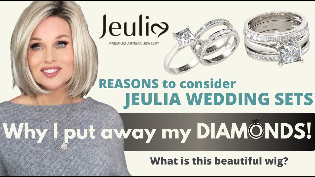 JEULIA WEDDING SET review | WHY I PUT AWAY MY DIAMONDS!? | Why I never wore rings? | BEAUTIFUL WIG!