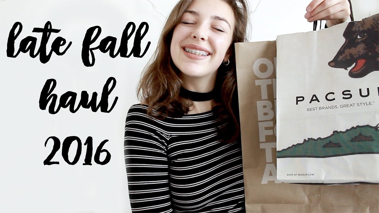 Late Fall Haul 2016 | Vanessa Tiiu