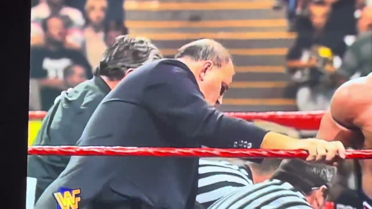 After British Bulldog Win Faarooq Starts Whipping Hart Foundation with Leather Strap Nation Brawl 97