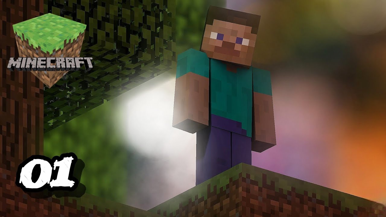 Minecraft PE - Gameplay Walkthrough Part 01 - Survival
